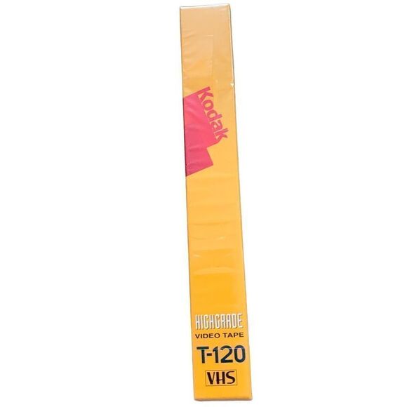 Kodak High Grade VHS T-120 Blank Video Tape - Picture 3 of 3